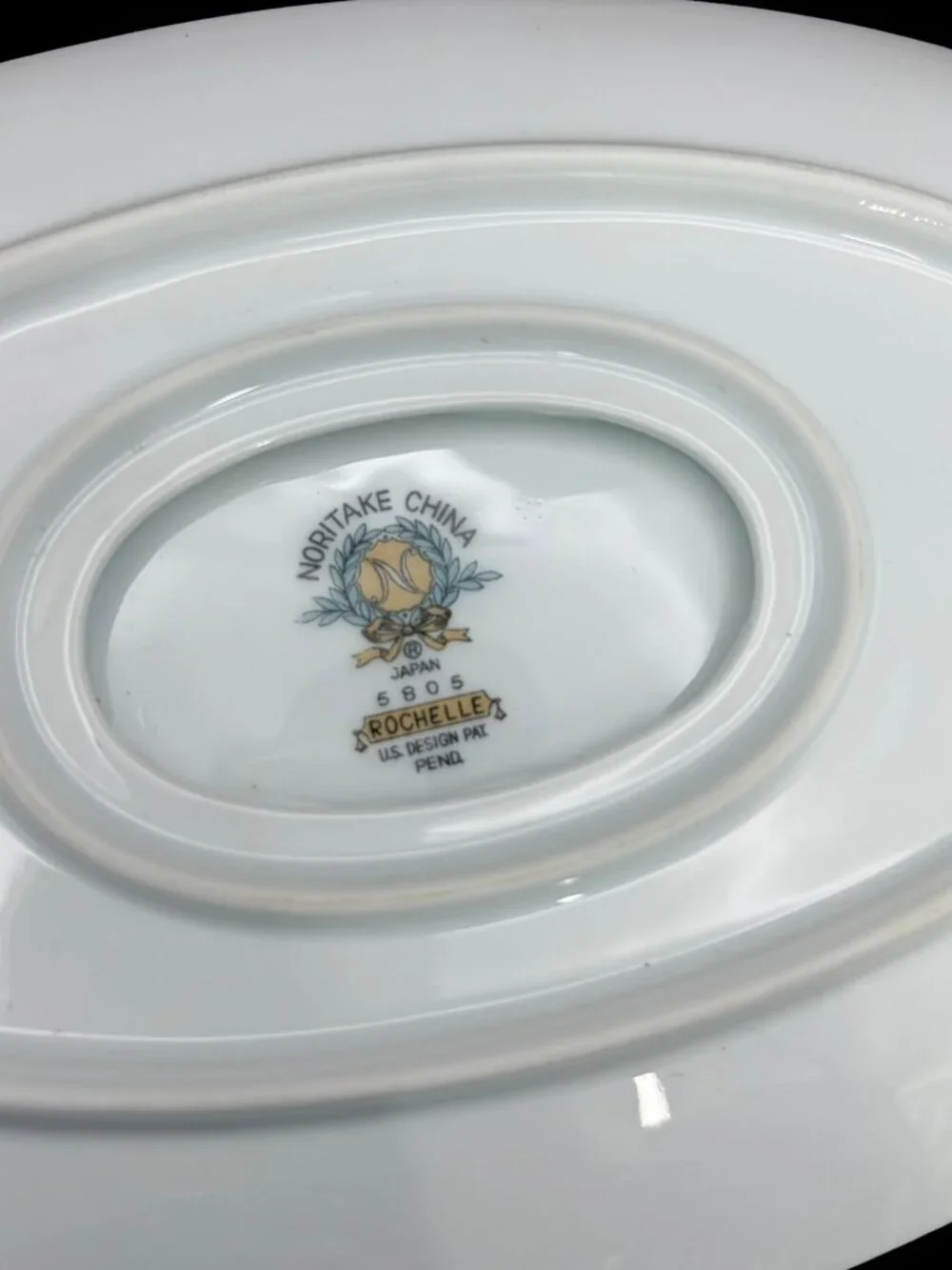 Vintage Noritake Rochelle 5805 Gravy Boat & Underplate Set – Japan Fine China